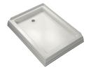 48 in. Rectangle Shower Base in White