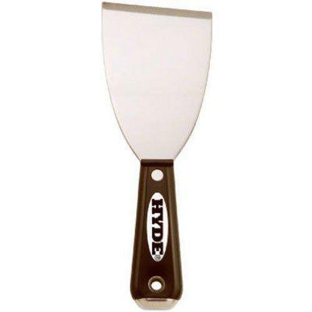 Hyde Group Black 3 in. Stiff Chisel Scraper 