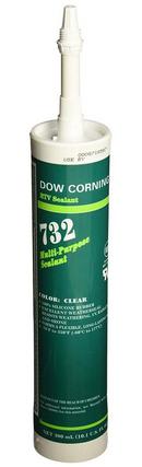Dow Corning Clear Silicone Multi-Purpose Sealant in Clear 