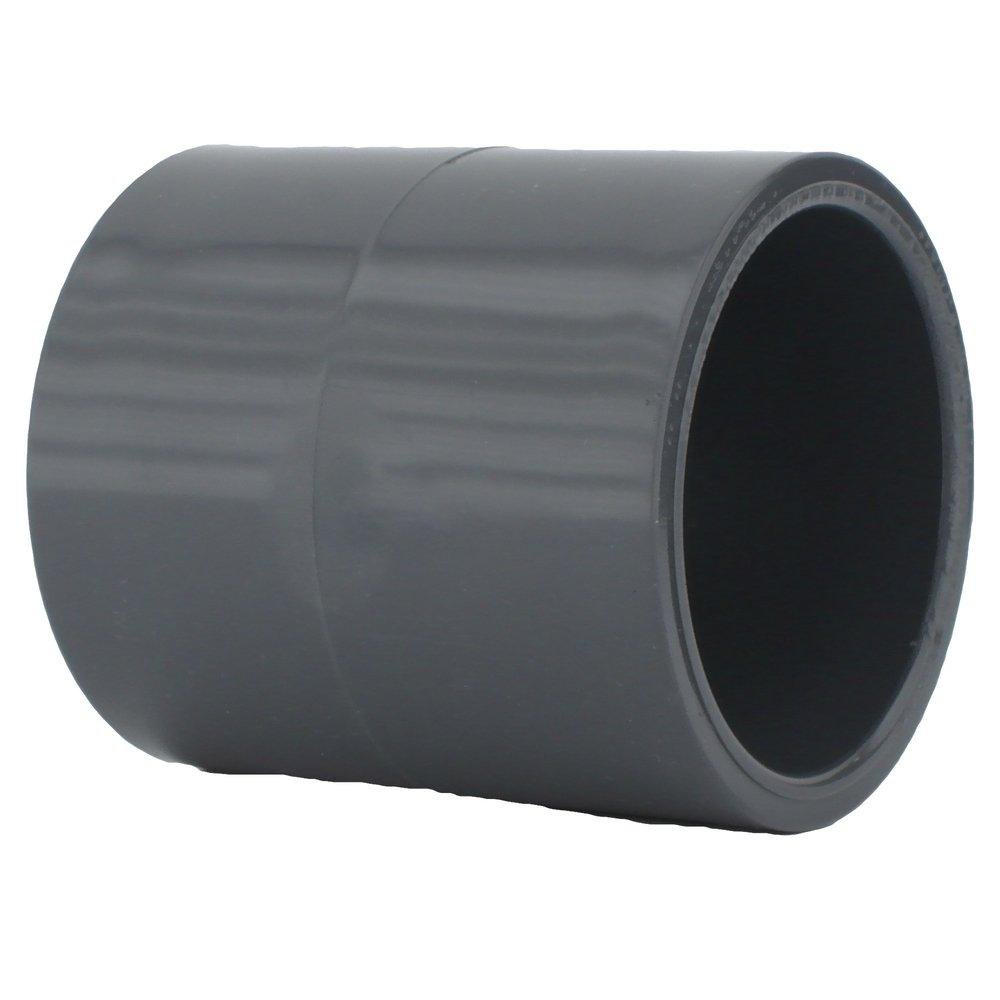 Dark Grey PVC Schedule 80 Coupling 