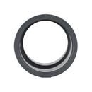 Dark Grey PVC Schedule 80 Coupling 