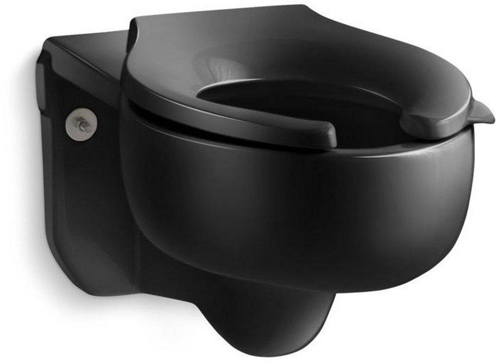 KOHLER Black Black&trade; Elongated Toilet Bowl 
