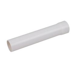 8 in. Solvent Weld Extension Tube in White