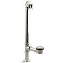 KOHLER Vibrant Polished Nickel Brass Pop-Up Bath Drain 