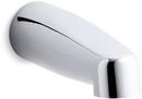 KOHLER Polished Chrome Wall Mount Non-Diverter Bath Spout 