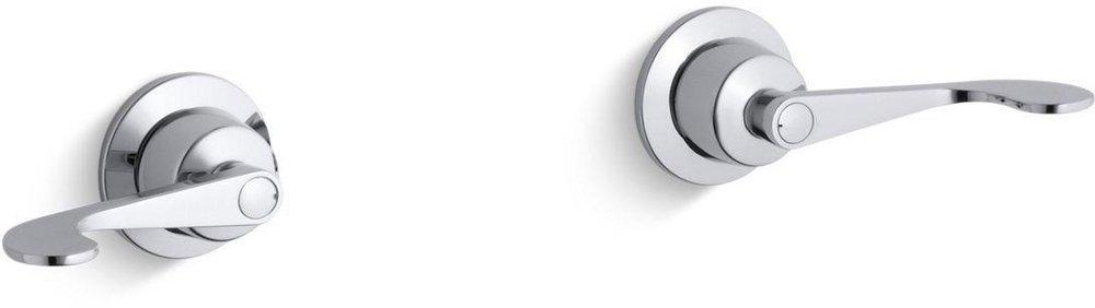 KOHLER Polished Chrome Wall Mount Valve Trim 