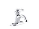 KOHLER Polished Chrome Single Handle Bathroom Sink Faucet 