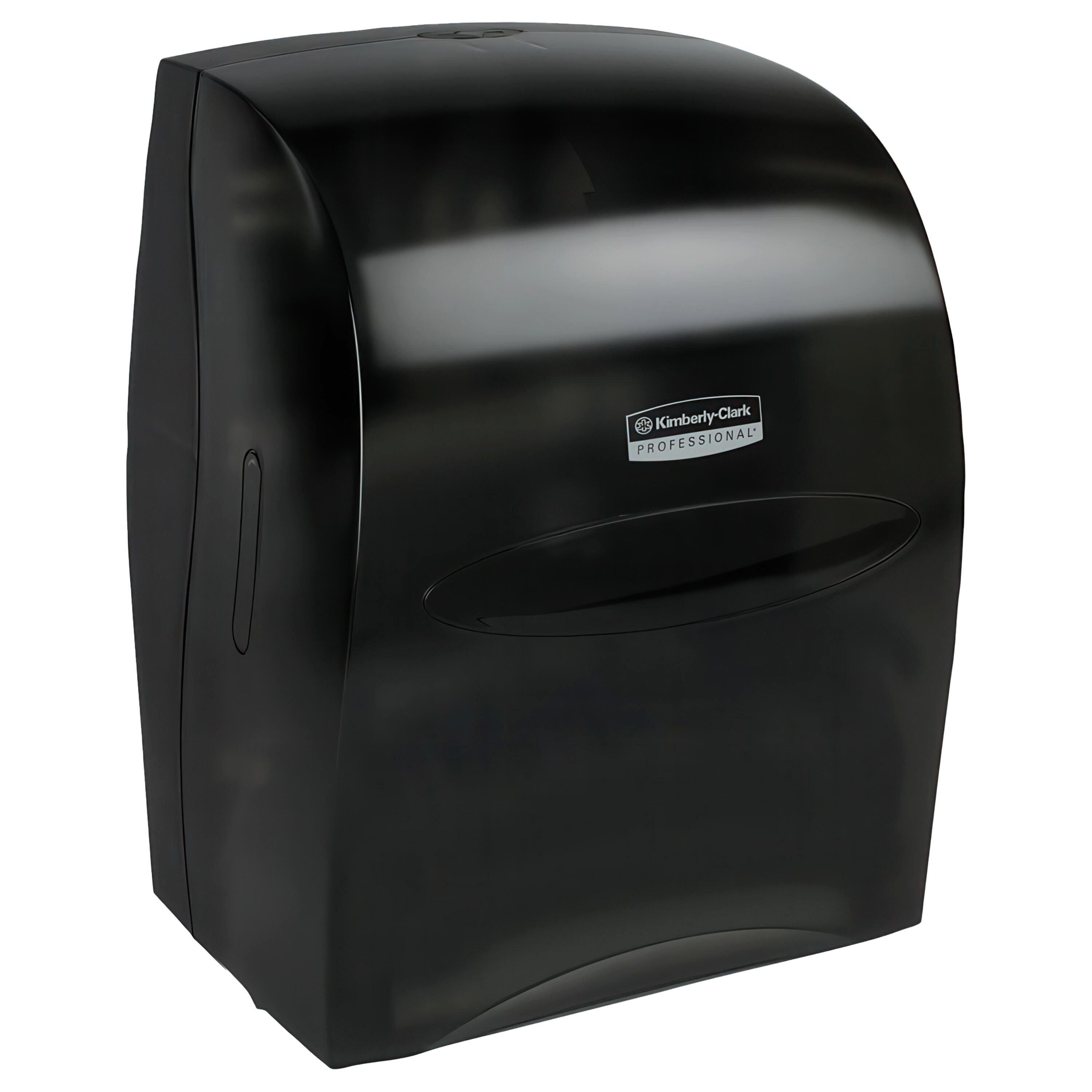 Kimberly-Clark Professional&trade; Smoke Grey Wall Mount Plastic Hard Roll Towel Dispenser 