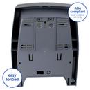 Kimberly Clark Smoke Grey Hands-Free Pull Dispensing Hard Roll Towel Dispenser 