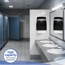 Kimberly Clark Smoke Grey Hands-Free Pull Dispensing Hard Roll Towel Dispenser 