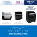 Kimberly-Clark Professional&trade; Smoke Grey Wall Mount Plastic Hard Roll Towel Dispenser 