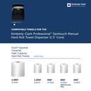 Kimberly-Clark Professional&trade; Smoke Grey Wall Mount Plastic Hard Roll Towel Dispenser 
