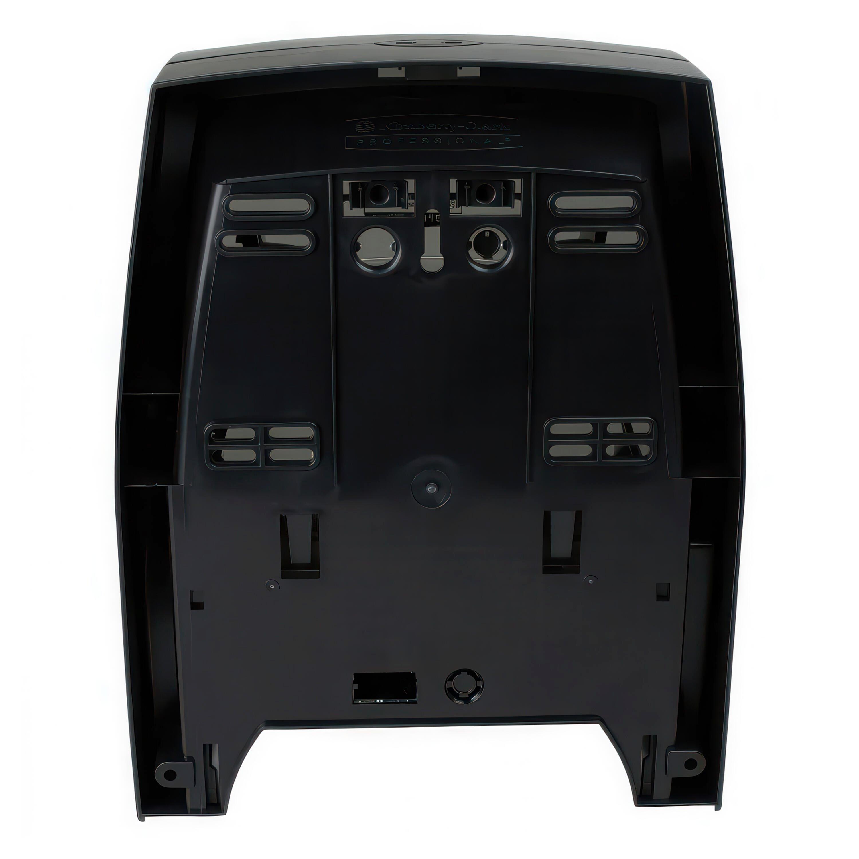 Kimberly-Clark Professional&trade; Smoke Grey Wall Mount Plastic Hard Roll Towel Dispenser 