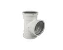 TRENCH TOUGH PLUS Gasket Fabricated Straight SDR 26 PVC Heavy Wall Sewer Tee 