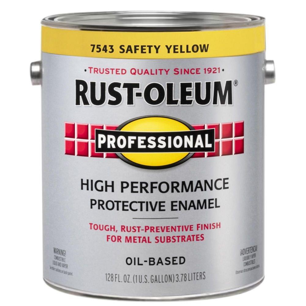 Rust-Oleum&reg; Safety Yellow Oil Base Paint 