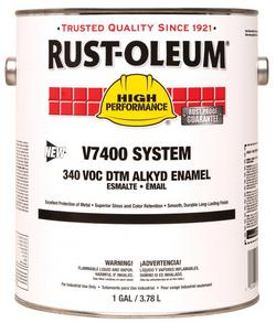 High Gloss White DTM Alkyd Enamel Paint 1 gal