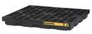 43 Gallon 4 Drum Spill Pallet Black 