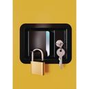 Justrite Yellow Polyester Epoxy Powder Cabinet in Yellow 