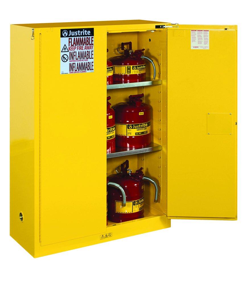 Cabinet Safety 2Door 45Gal 43X65X18 