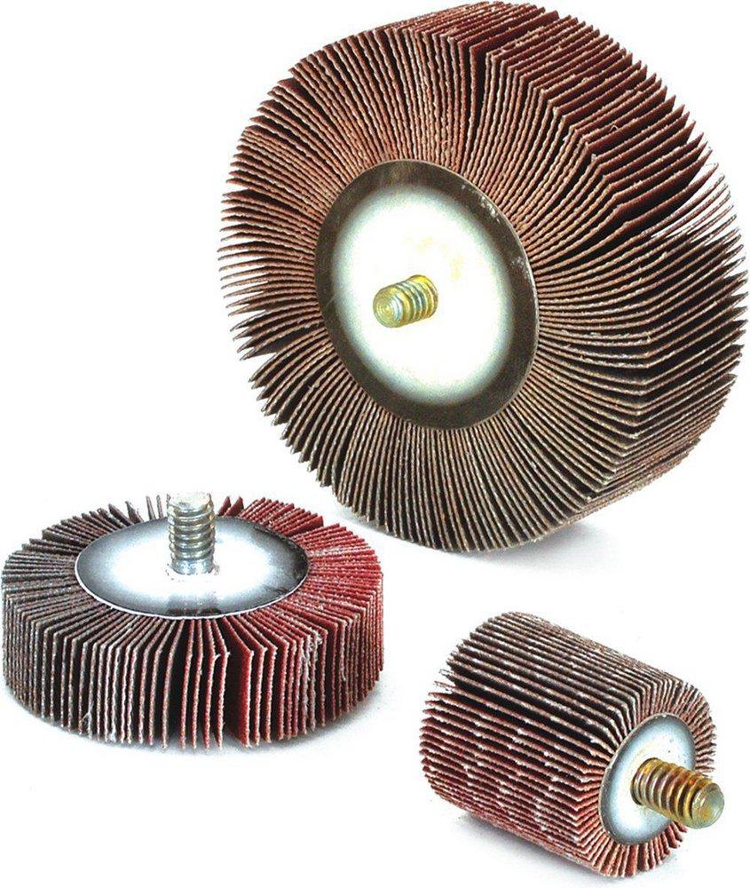 ARC Abrasives 1 in. Spin-On Shank Flap Wheel 
