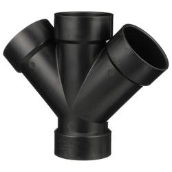 3 in. ABS DWV Double Wye