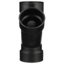 Black ABS DWV Double Wye 