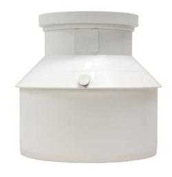 10 x 6 in. Spigot x Gasket and Concentric SDR 35 PVC Bushing