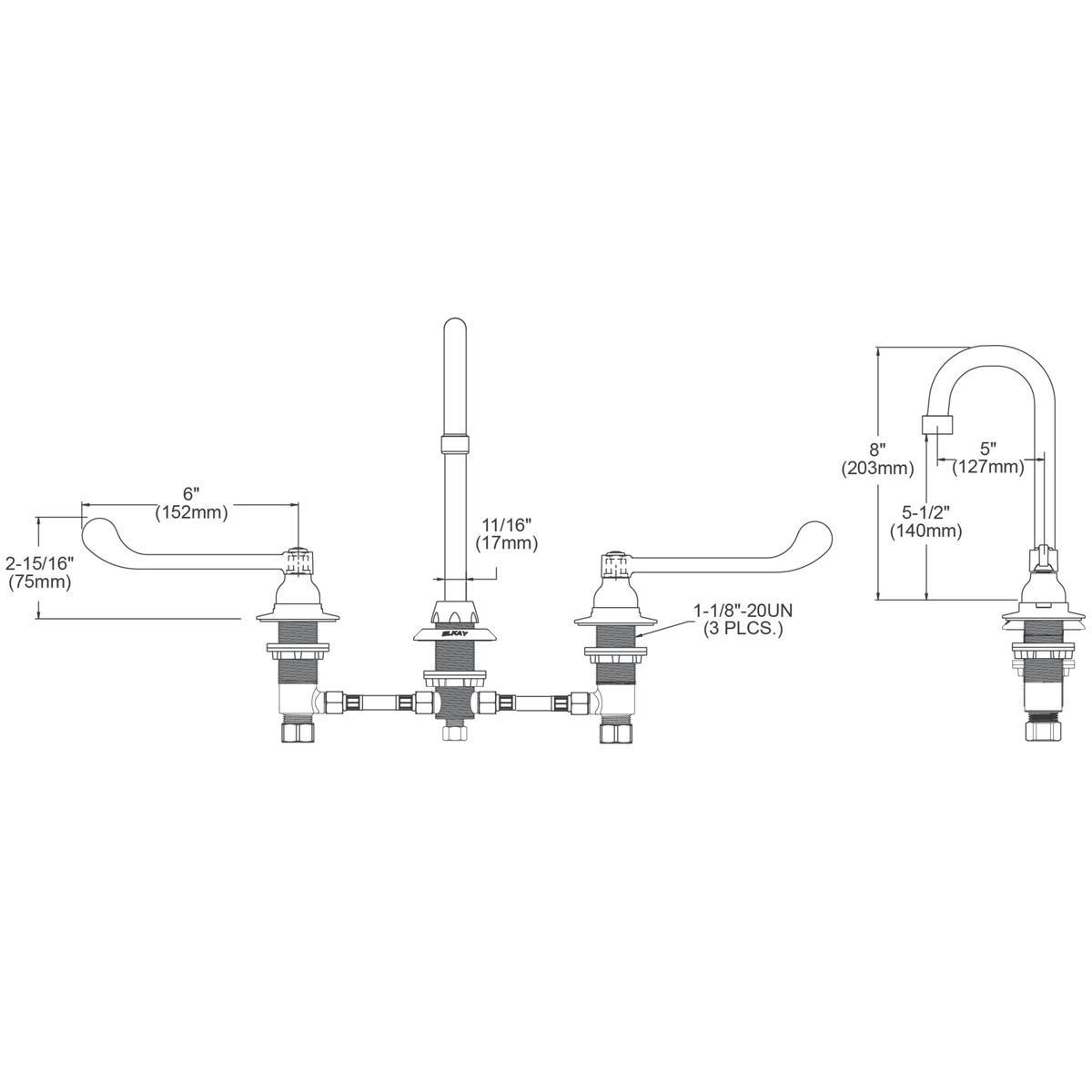 Elkay Polished Satin Manual 1 Piece Screwdriver 