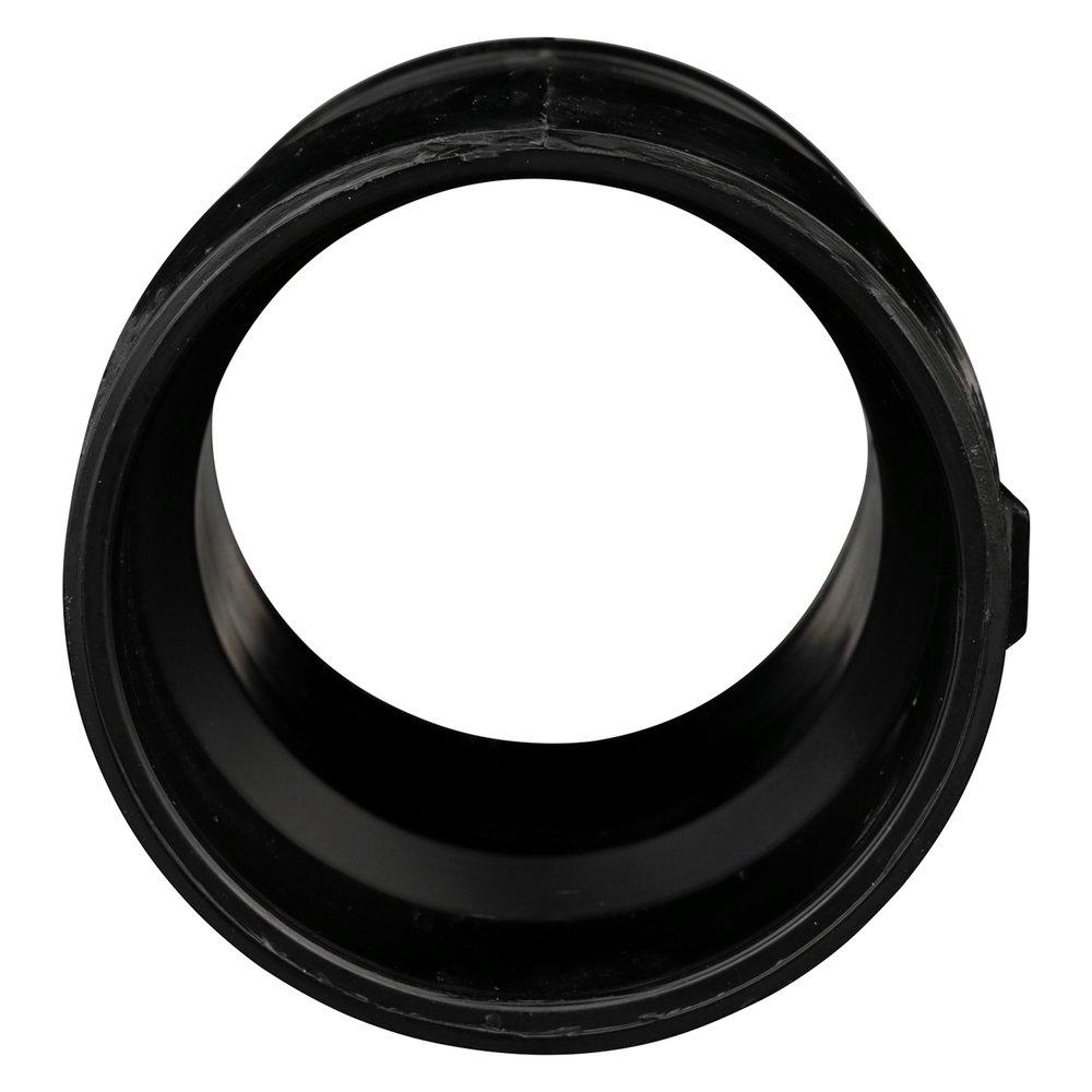 Black ABS DWV Cast Iron No Hub Adapter 