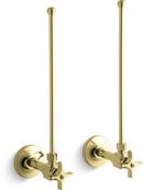 Sink 3/8 x 12 in. Supply Kit in Vibrant® Polished Brass