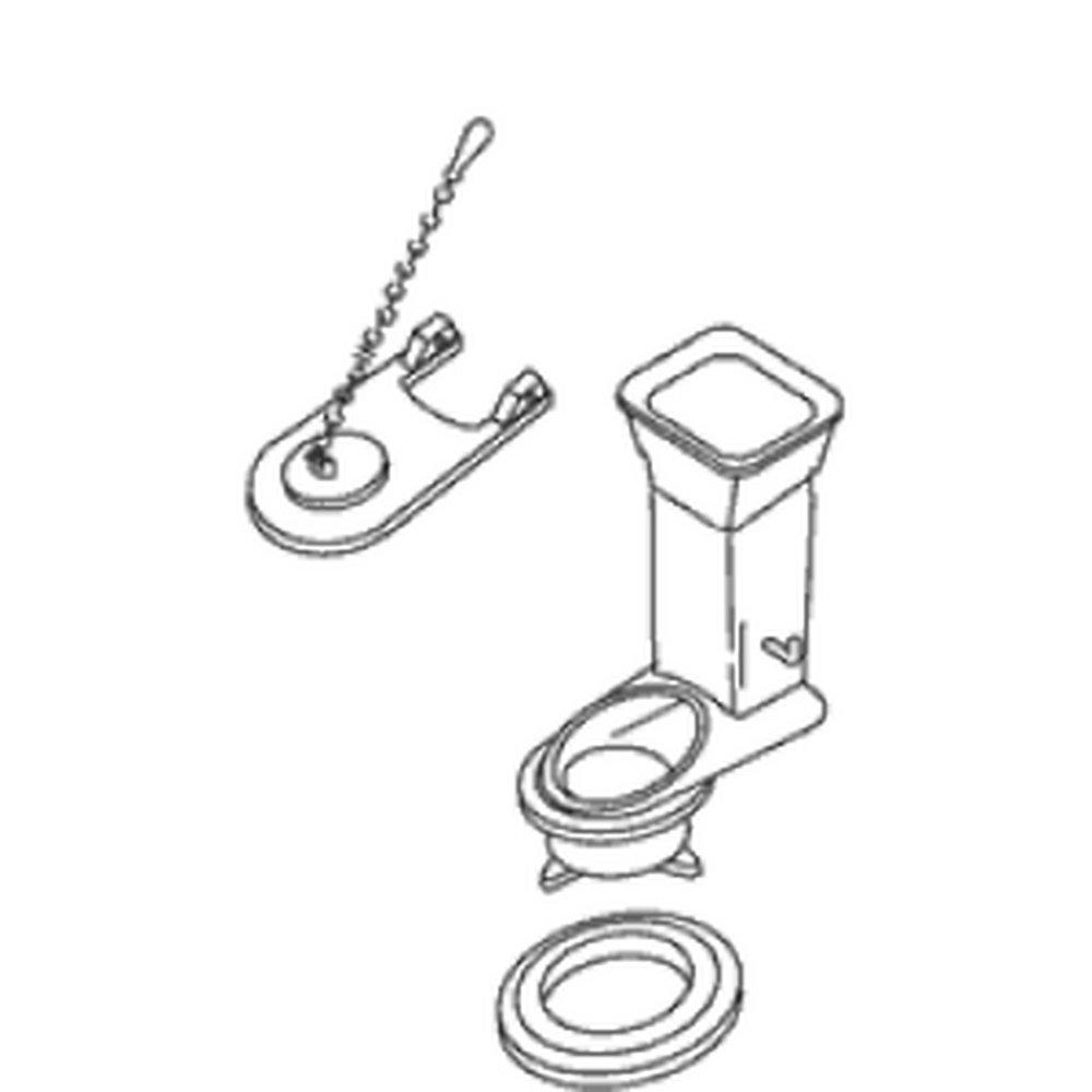 KOHLER Black Flush Valve Kit 