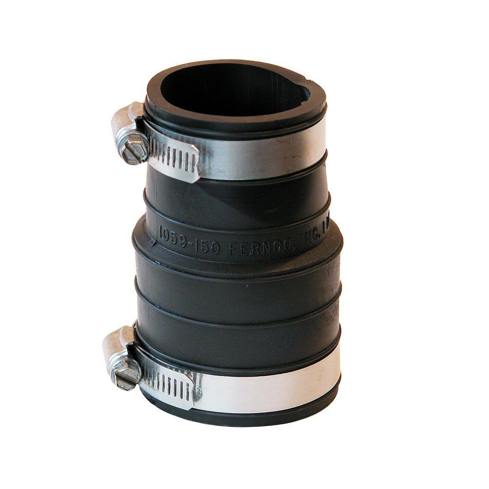 Fernco Socket Straight PVC Flexible Coupling 