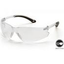 Polycarbonate and Rubber Safety Glass with Clear and Anti-fog Lens and Clear Frame