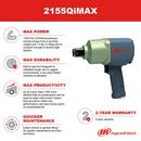 Ingersoll Rand Impact Wrench Bare Tool 