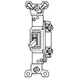 15A 1-Pole Toggle Switch