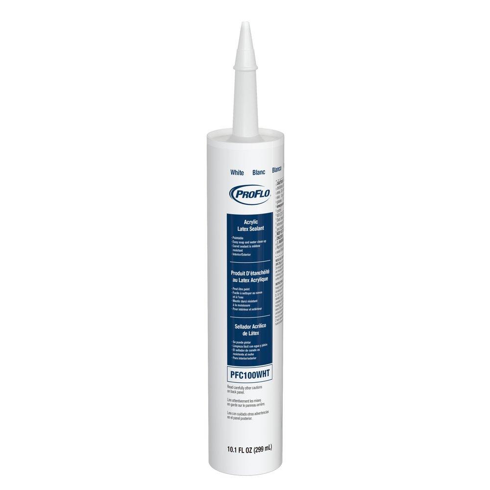 PROFLO® White Acrylic Latex Caulk in White 