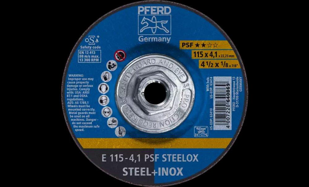 PFERD 4-1/2 x 1/8 in. Grinding Wheel 