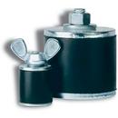 Cherne Black Mechanical Test Plug with Rubber O-ring 