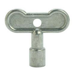 Supply Stop Key Handle in Polished Chrome