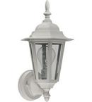 Quorum International White 8-1/2 in. Medium E-26 Base Wall Sconce 