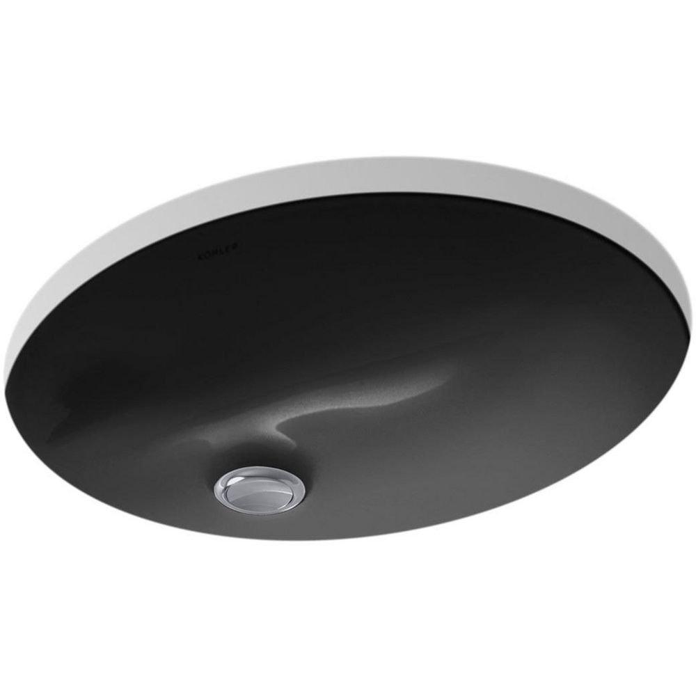 KOHLER Black Black Undermount Basin 