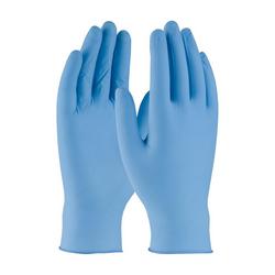 Size XXL Nitrile Disposable Gloves in Blue (Box of 100)
