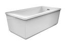 JACUZZI&reg; White 72 x 42 in. Whirlpool Alcove Bathtub Right Drain 