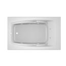 JACUZZI&reg; White 72 x 42 in. Whirlpool Alcove Bathtub Right Drain 