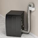 Deflecto White 4 in. x 8 ft. Dryer Venting Kit 