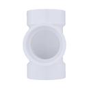 White PVC DWV Vent Tee 