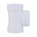 White PVC DWV Vent Tee 