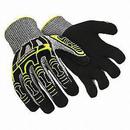 HexArmor Black Abrasion Resistant Glove 
