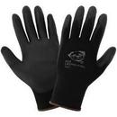 Global Glove & Safety Manufacturing Black Plastic Static Pug Glove in Black 