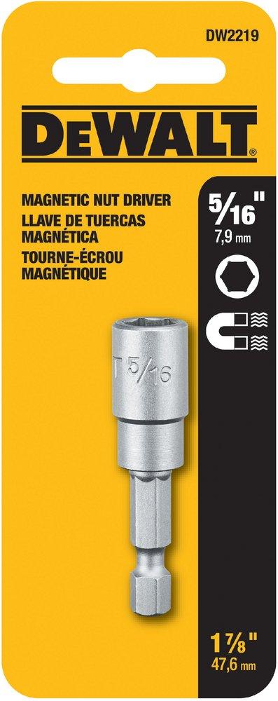 DEWALT Polished Chrome 1-7/16 in. Magnetic Socket Drive 